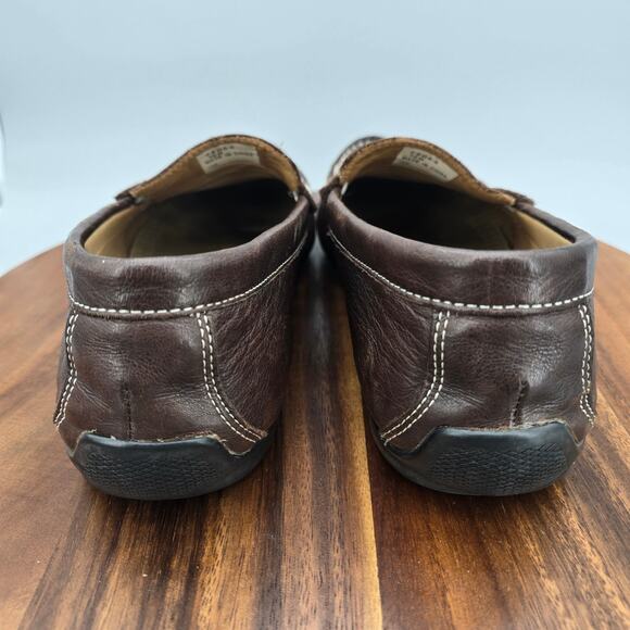 Footjoy FJ Club Shoes Men\'s 10 M Brown Leather Slip On Casual Penny Loafers main image 8
